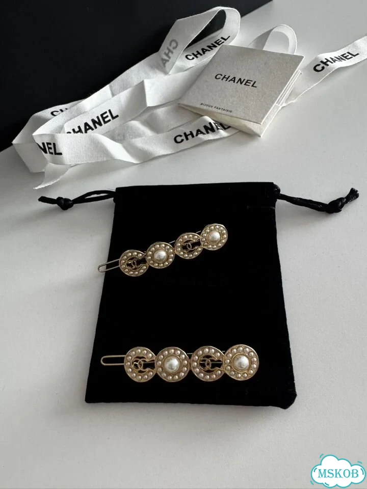 Chanel заколка vip gift новинка фото 9