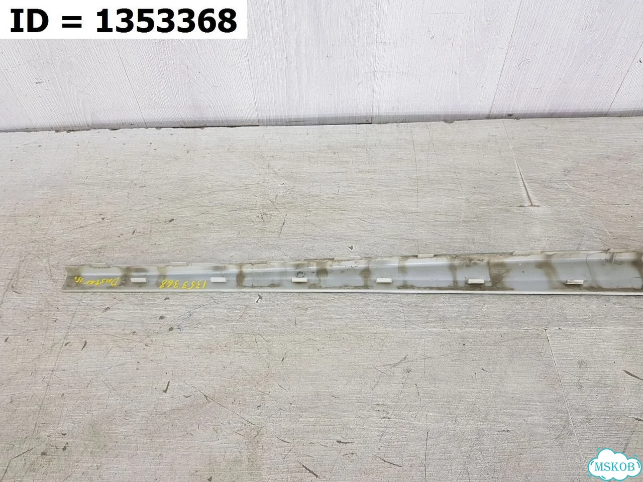 Накладка порога левая Renault Duster 1 2015-2021 фото 6