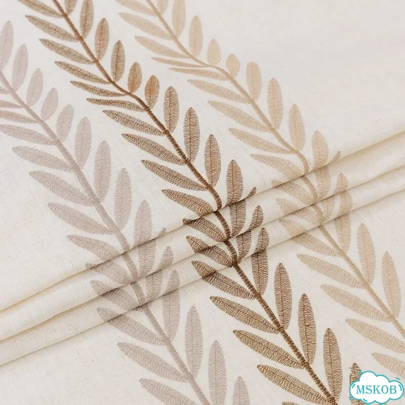 Скатерть 100x140см, Coffee willow leaf фото 4