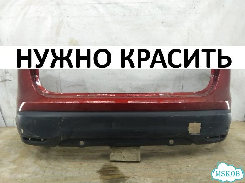 Бампер задний nissan qashqai 2 J11 2013-2019 фото 1