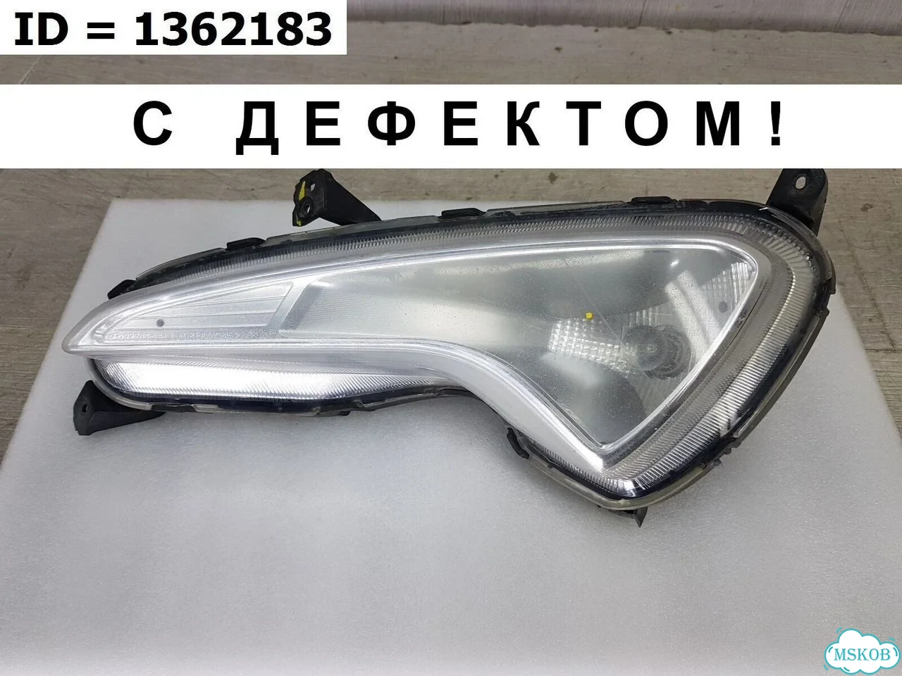 Фара противотуманная передняя левая Hyundai фото 1