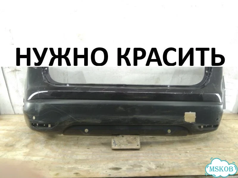 Бампер задний nissan qashqai 2 J11 2013-2019 фото 1
