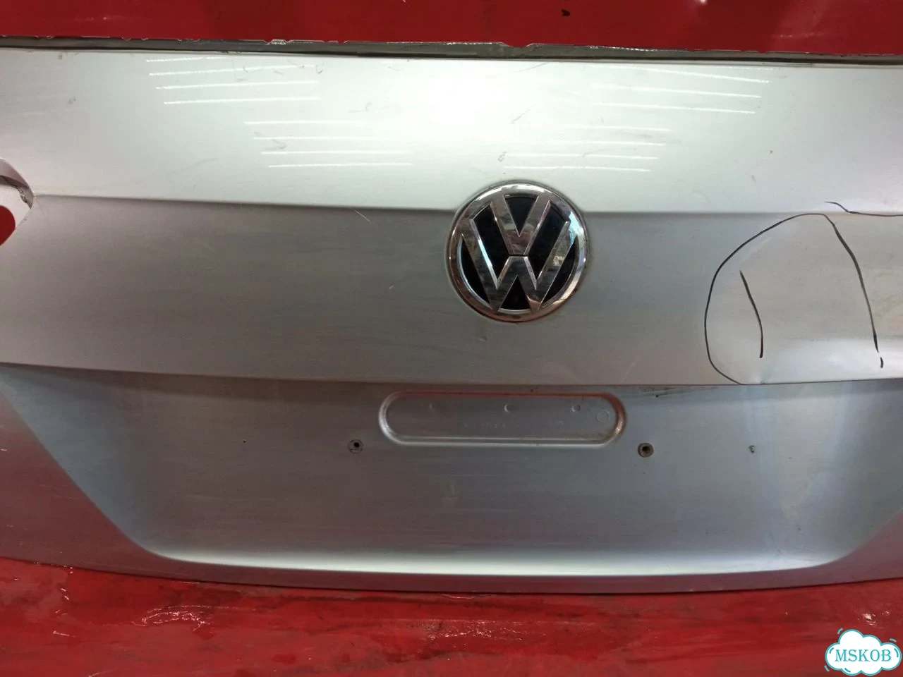 Крышка багажника volkswagen tiguan 2 2016 фото 4
