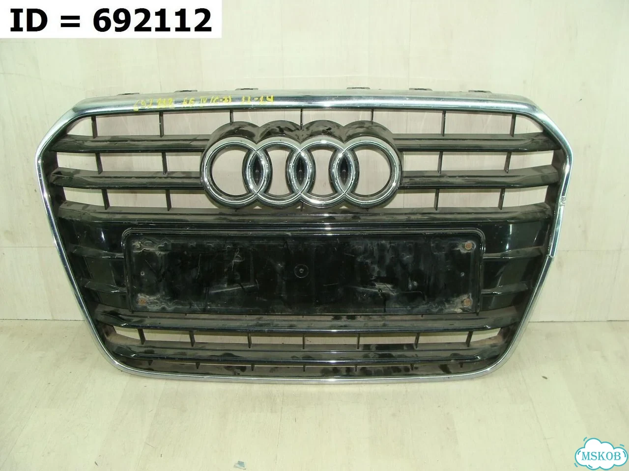 Решетка радиатора Audi A6 C7 2011-2014 фото 1