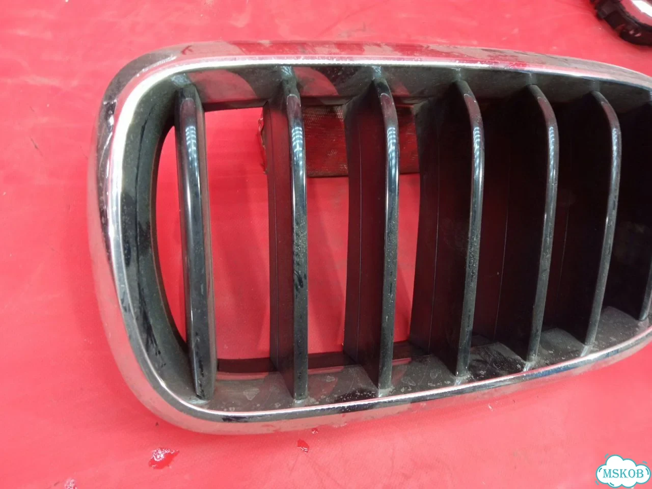 Решетка радиатора левая BMW X5 X6 F15 2013-2018 фото 3