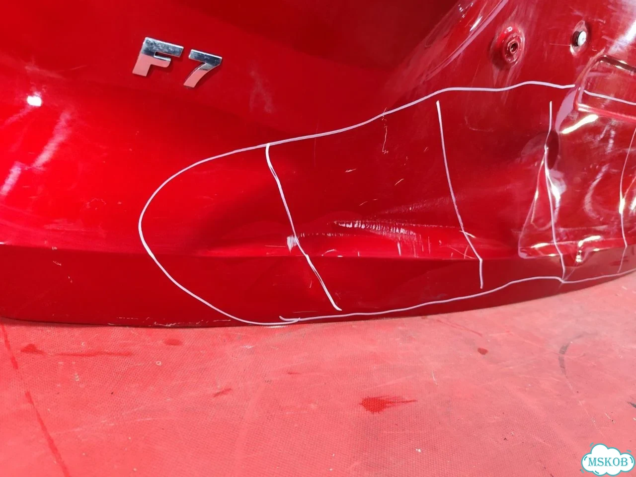 Крышка багажника haval F7 1 2018 фото 10