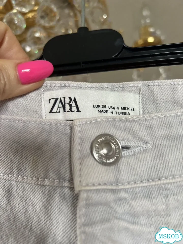 Джинсы Zara женские, размер 36 фото 4