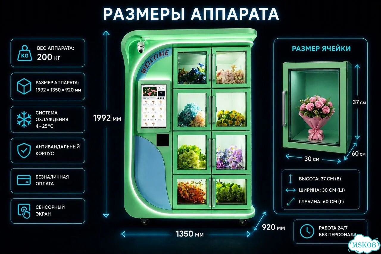 Цветоматы, вендинговое оборудование в ассортименте фото 2