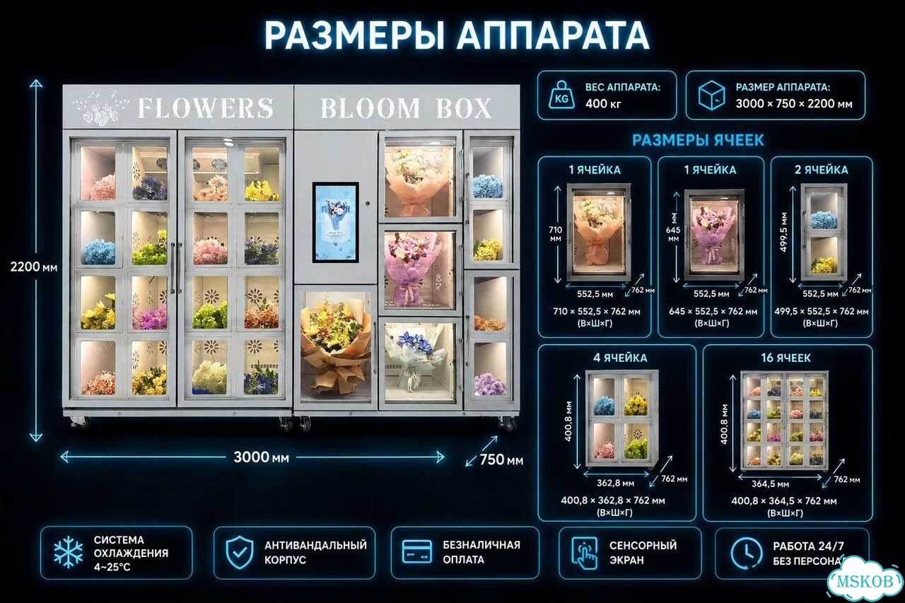 Цветоматы, вендинговое оборудование в ассортименте фото 8