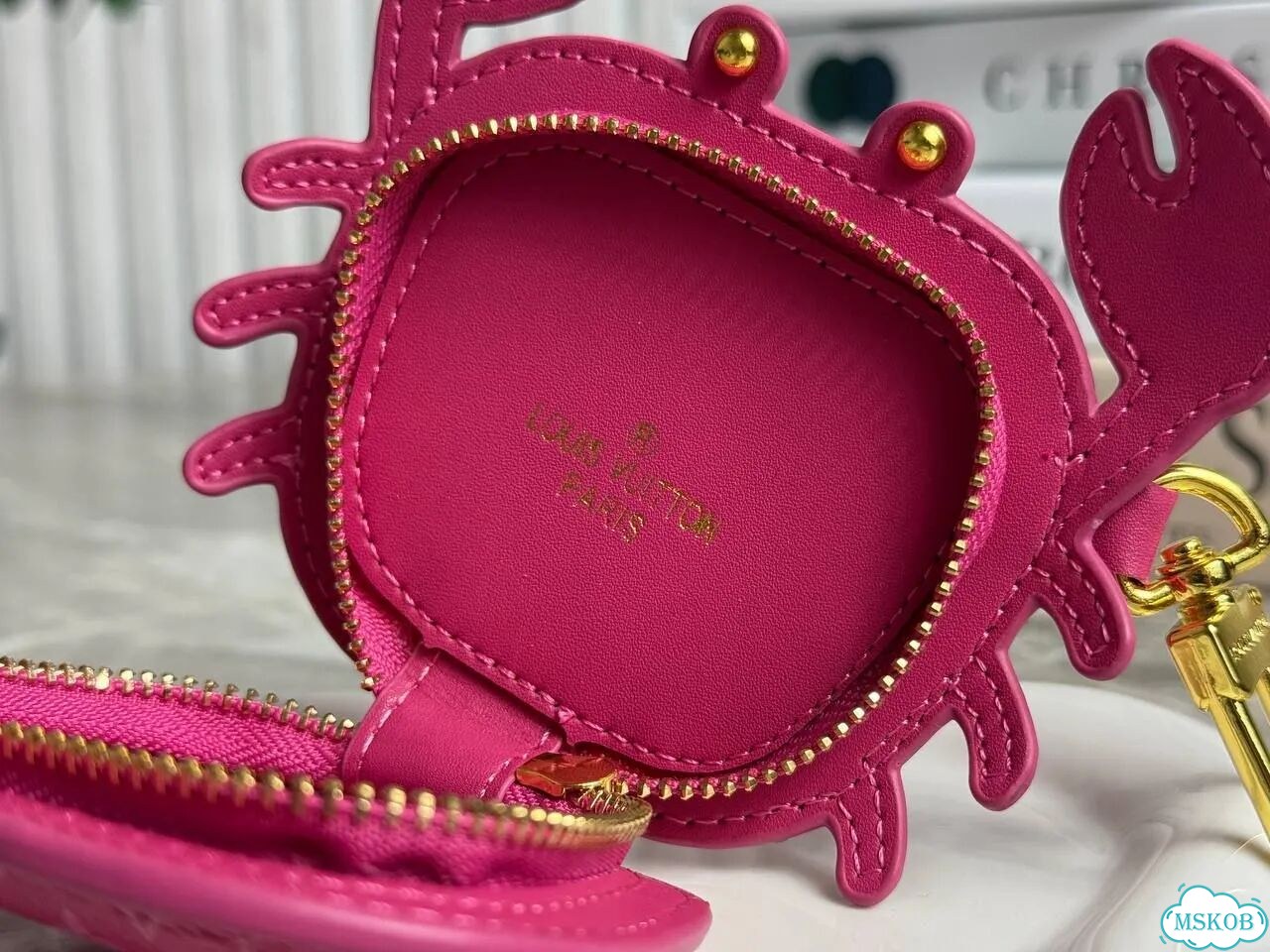 Брелок Louis Vuitton Club Crab Coin Purse фото 9