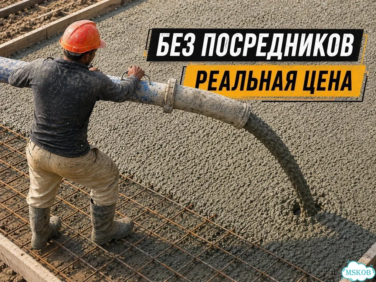 Бетон с доставкой с завода фото 1