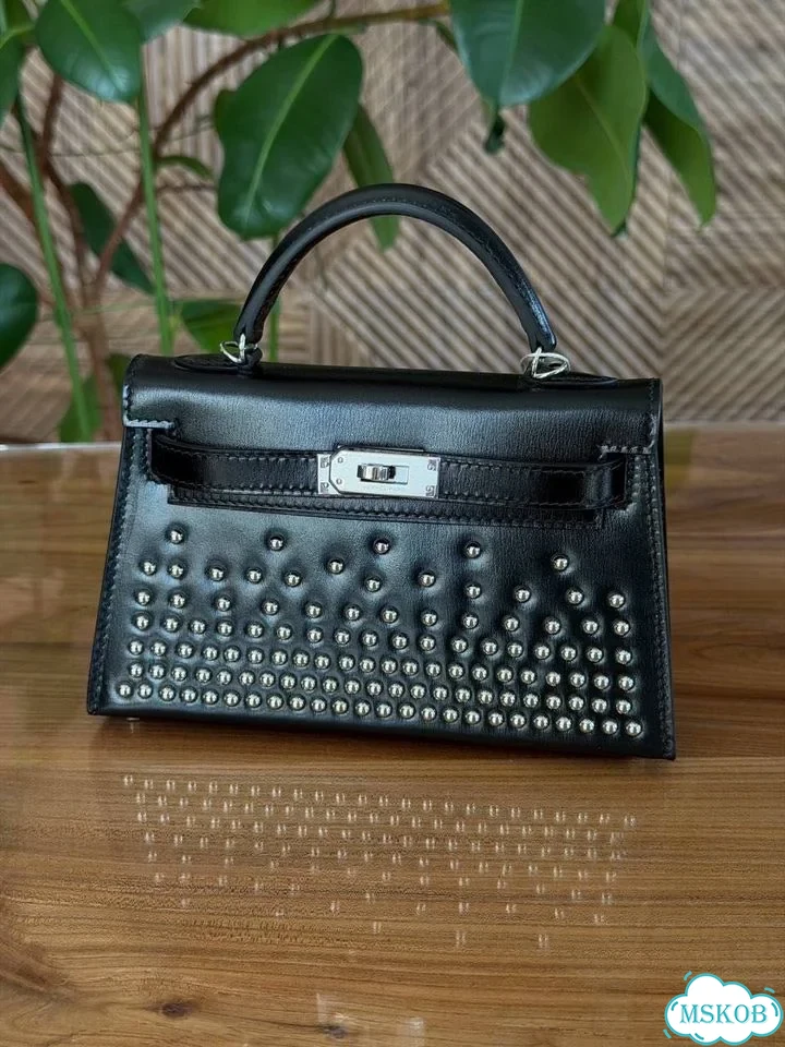 Сумка женская Hermes Kelly mini box limited фото 1