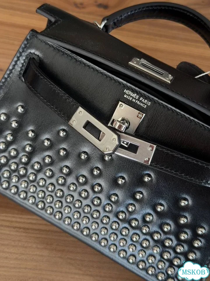 Сумка женская Hermes Kelly mini box limited фото 2