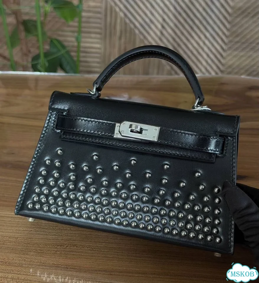 Сумка женская Hermes Kelly mini box limited фото 3
