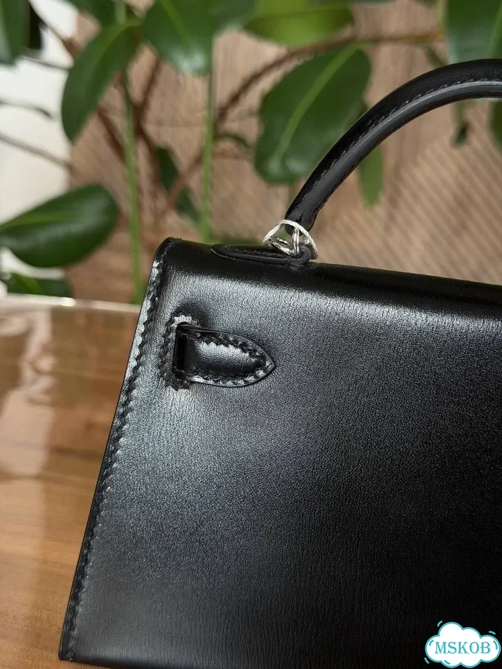 Сумка женская Hermes Kelly mini box limited фото 4