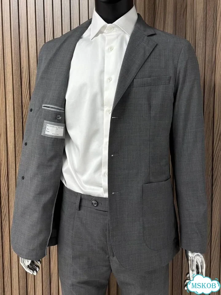 Brunello cucinelli костюм classic фото 4