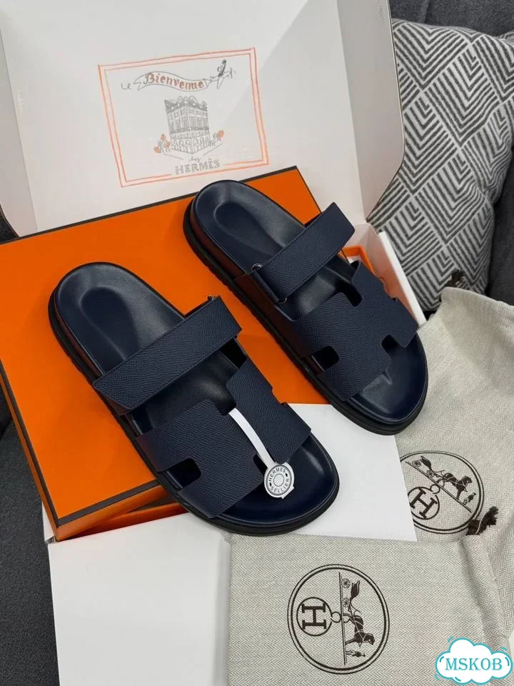 Шлепки hermes chypre фото 4