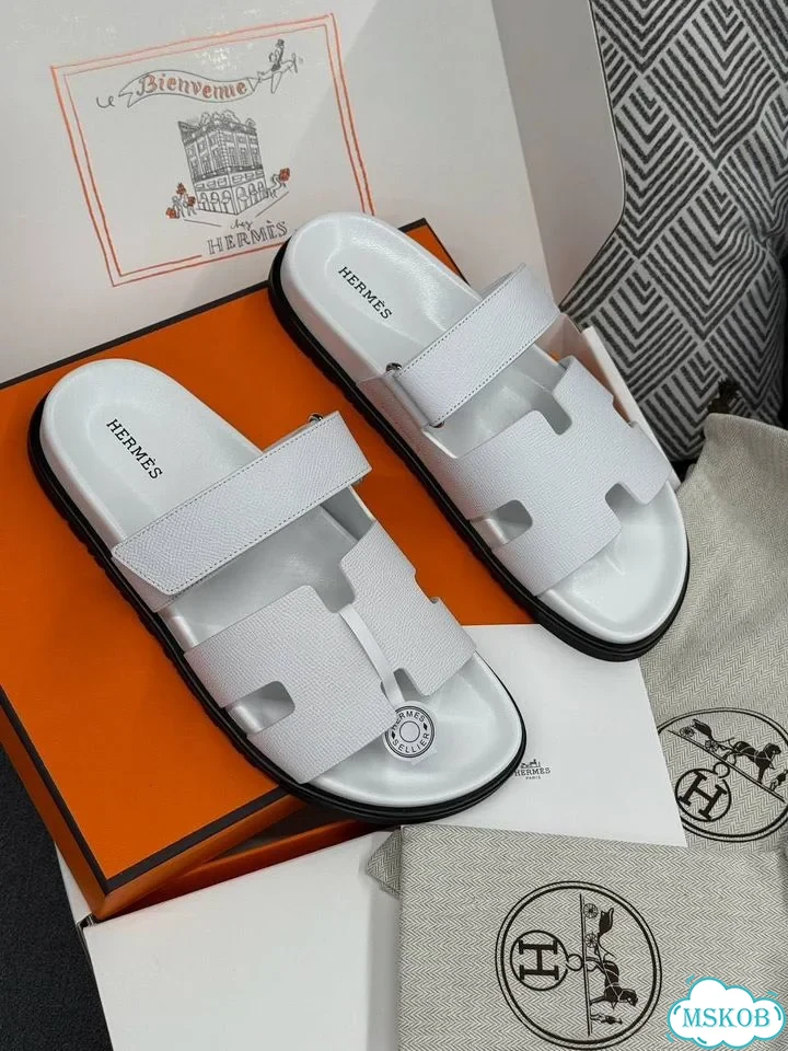 Шлепки hermes chypre фото 7