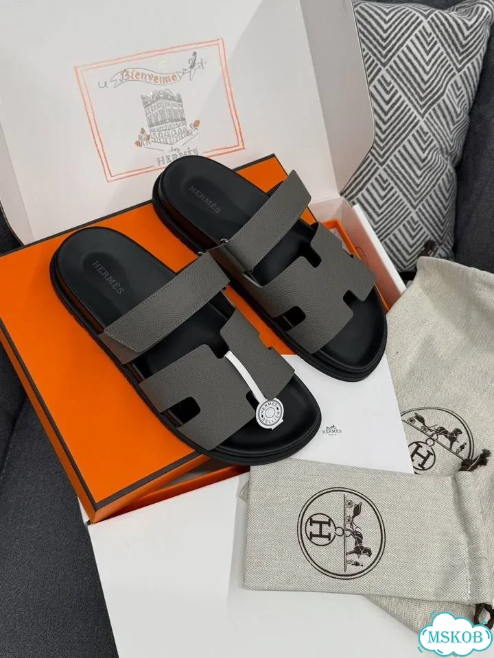 Шлепки hermes chypre фото 9