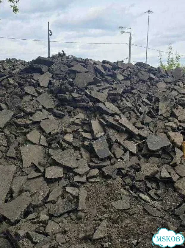 Скол асфальта для дорог фото 7