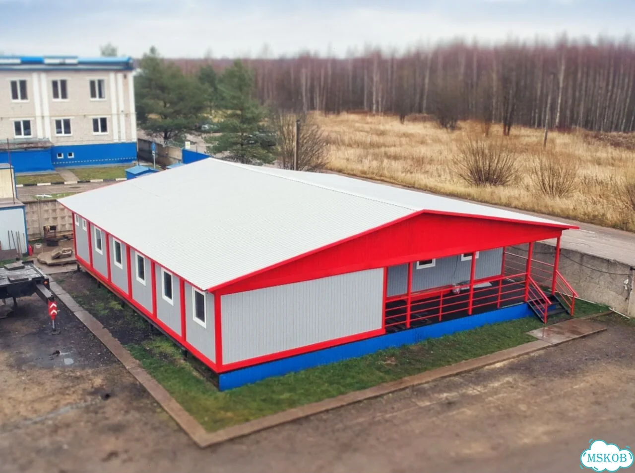 Модульное здание / Бытовка склад 172 м² фото 1