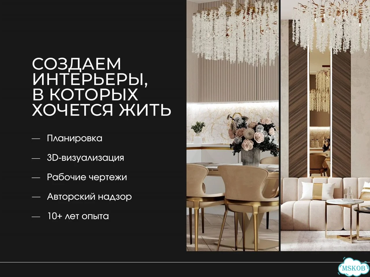Дизайн интерьера: Дизайн интерьера под ключ с гарантией фото 2
