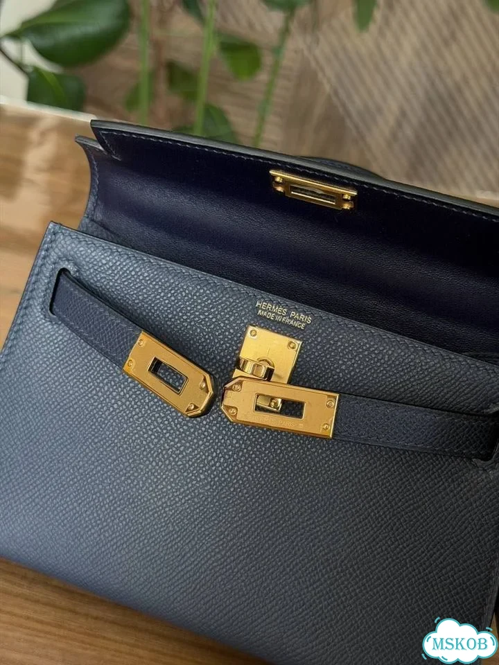Сумка женская Hermes Kelly mini Epsom фото 2