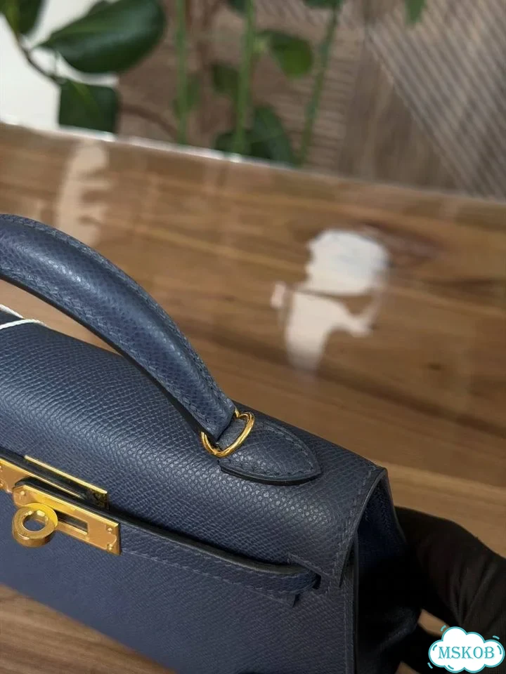 Сумка женская Hermes Kelly mini Epsom фото 5