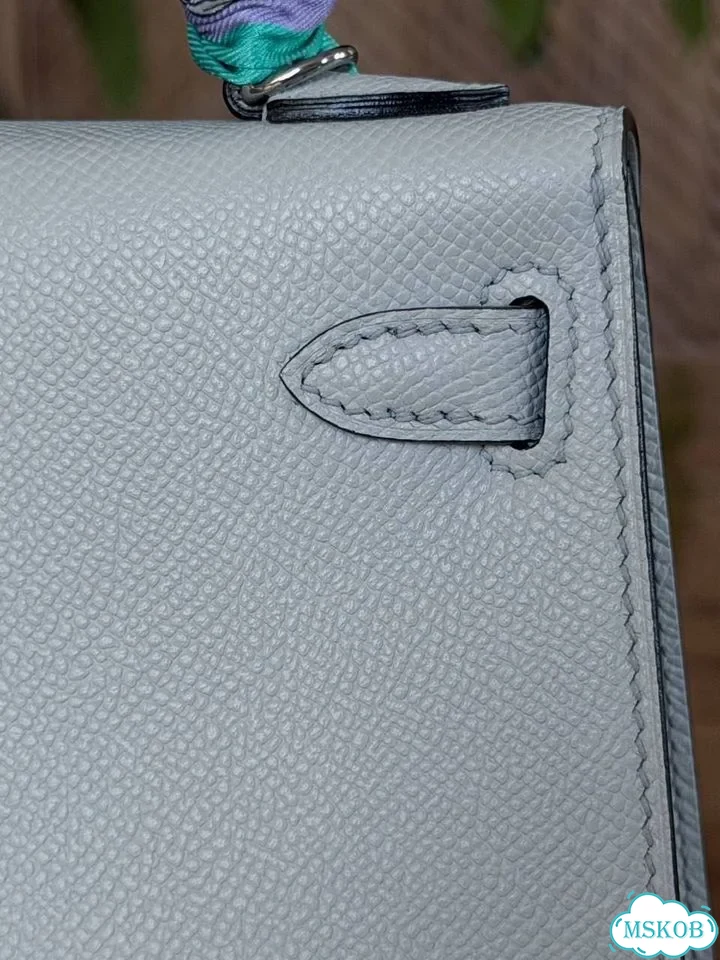 Сумка женская Hermes Kelly mini Epsom фото 5