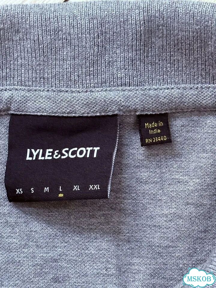 Поло мужское Lyle & Scott фото 9
