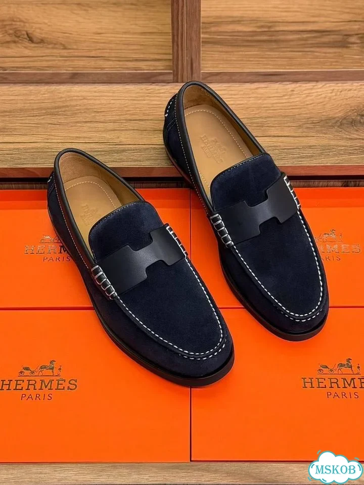 Лоферы hermes мужские фото 1