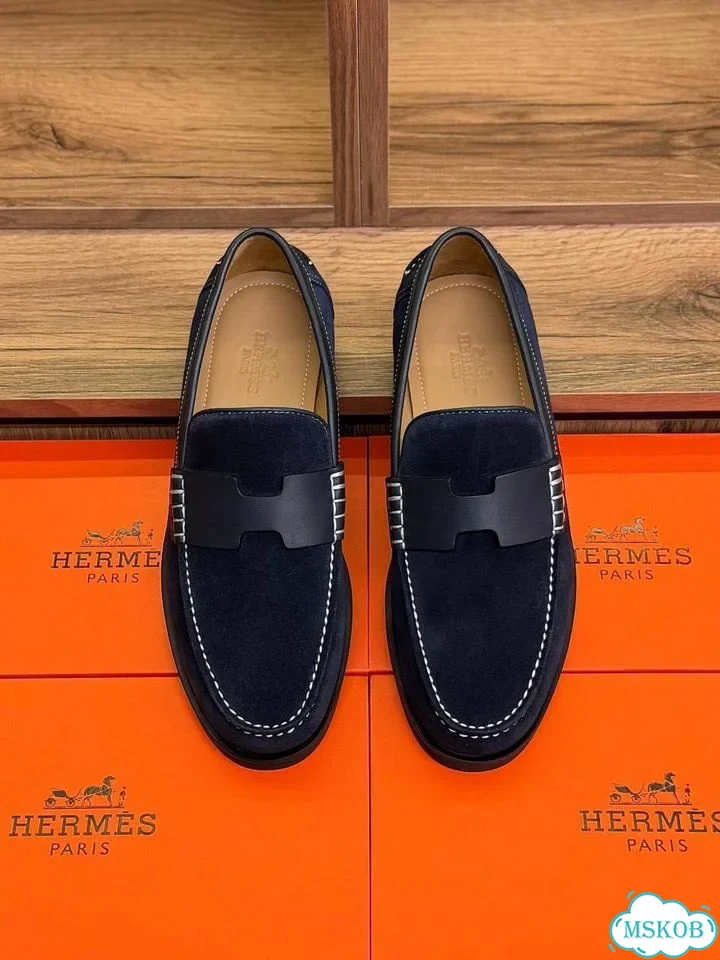 Лоферы hermes мужские фото 4