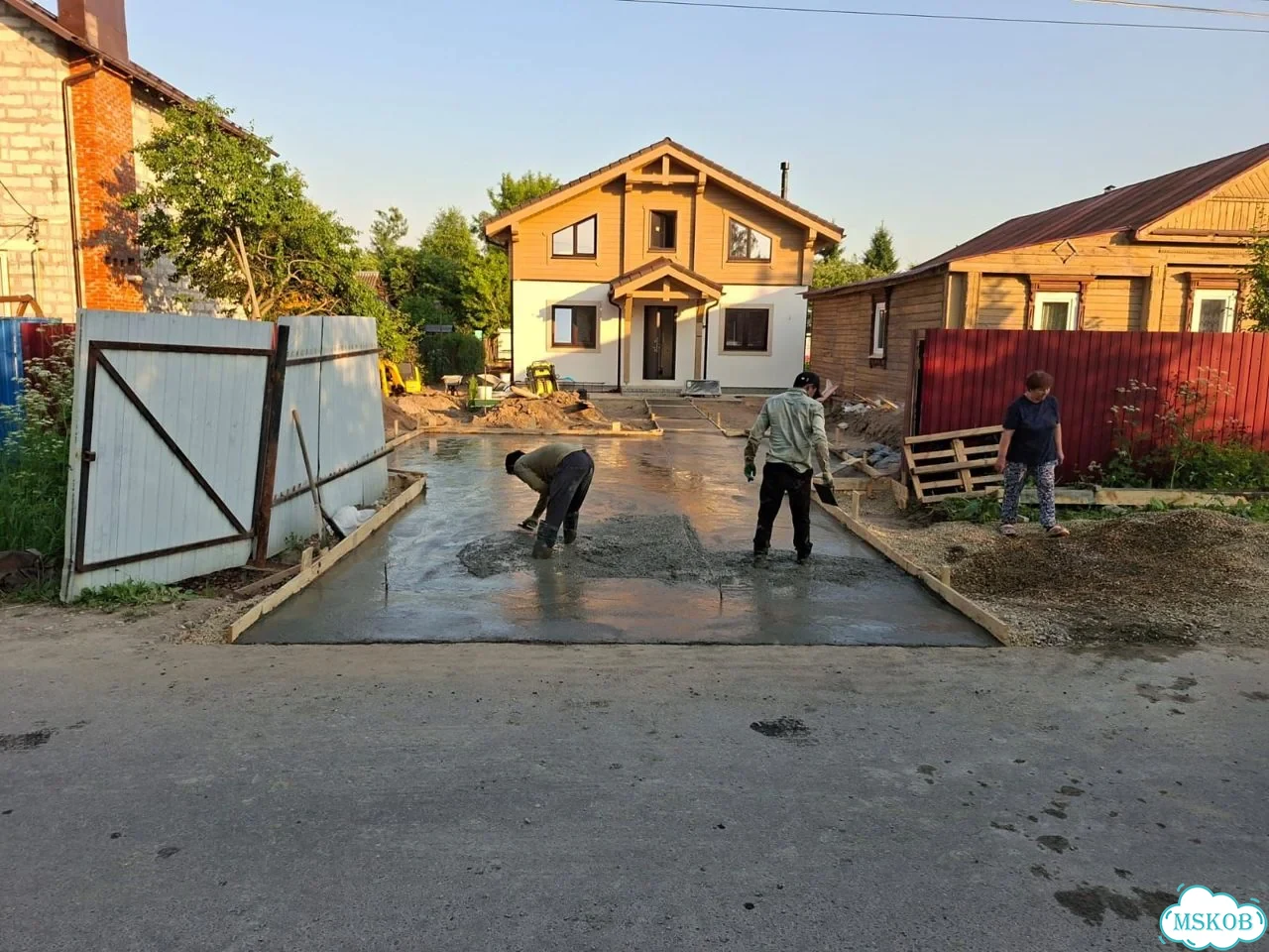 Копка траншей вручную фото 4