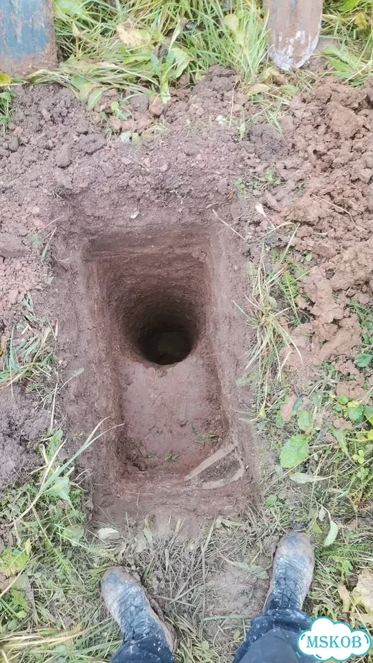 Копка траншей вручную фото 7