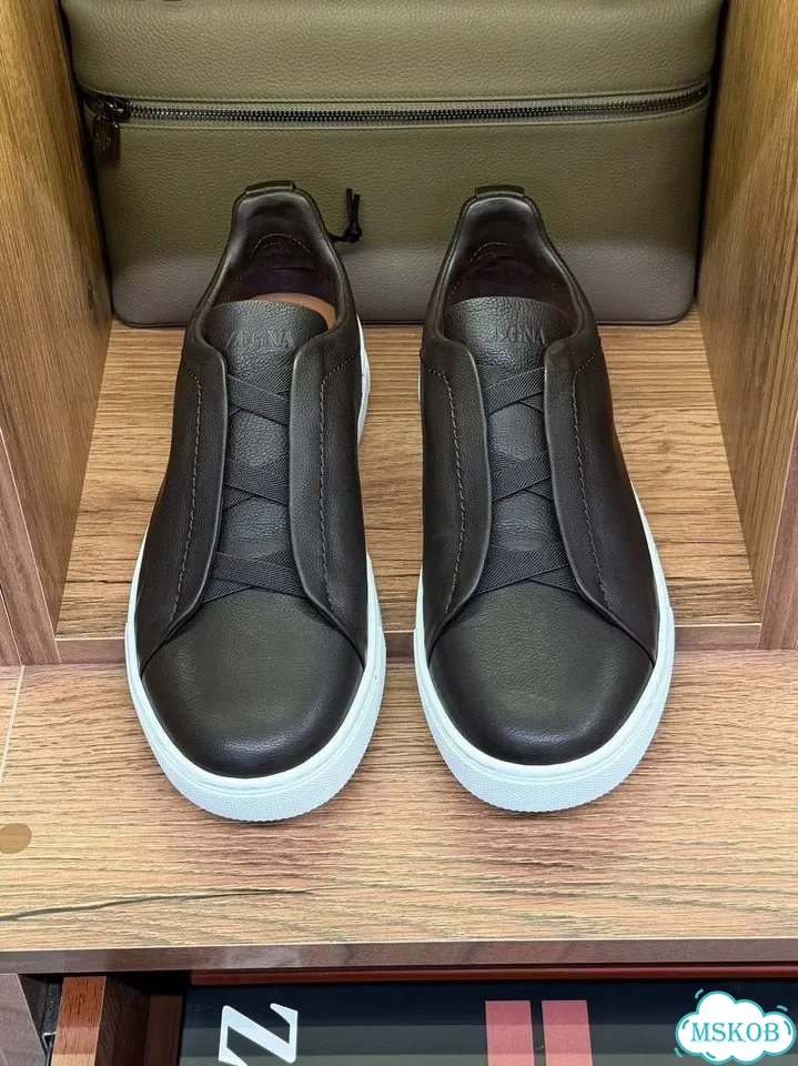 Кеды мужские zegna фото 2
