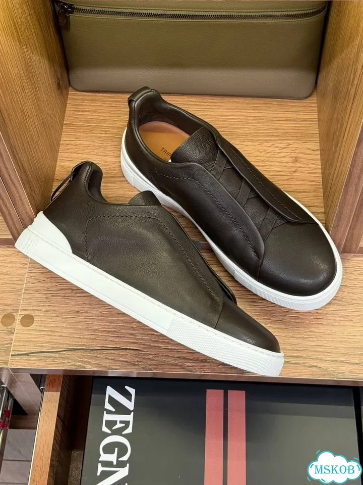 Кеды мужские zegna фото 3