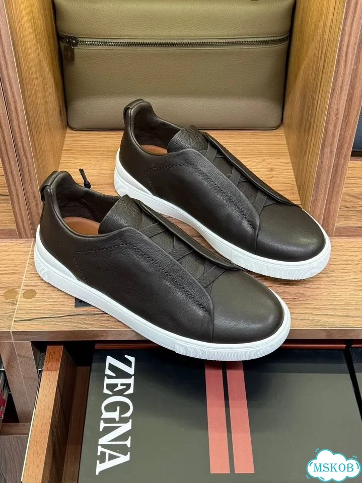 Кеды мужские zegna фото 5