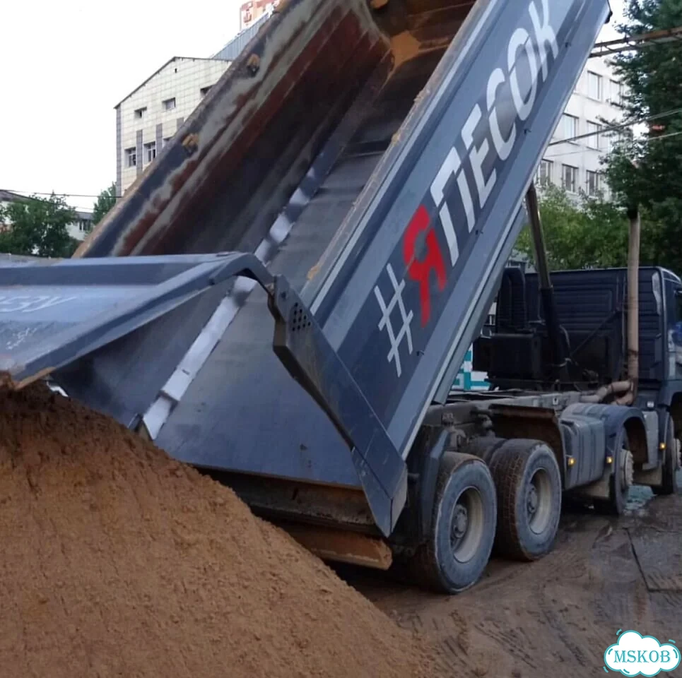 Песок для строительства фото 2