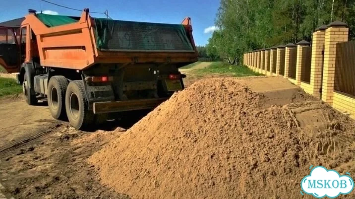 Песок под стяжку фото 4