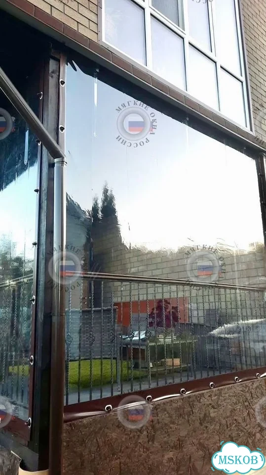 Мягкие пвх окна с установкой фото 4