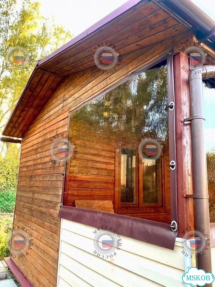 Мягкие пвх окна с установкой фото 5