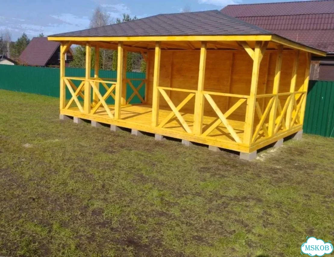 Беседки без предоплаты 4х4 фото 4