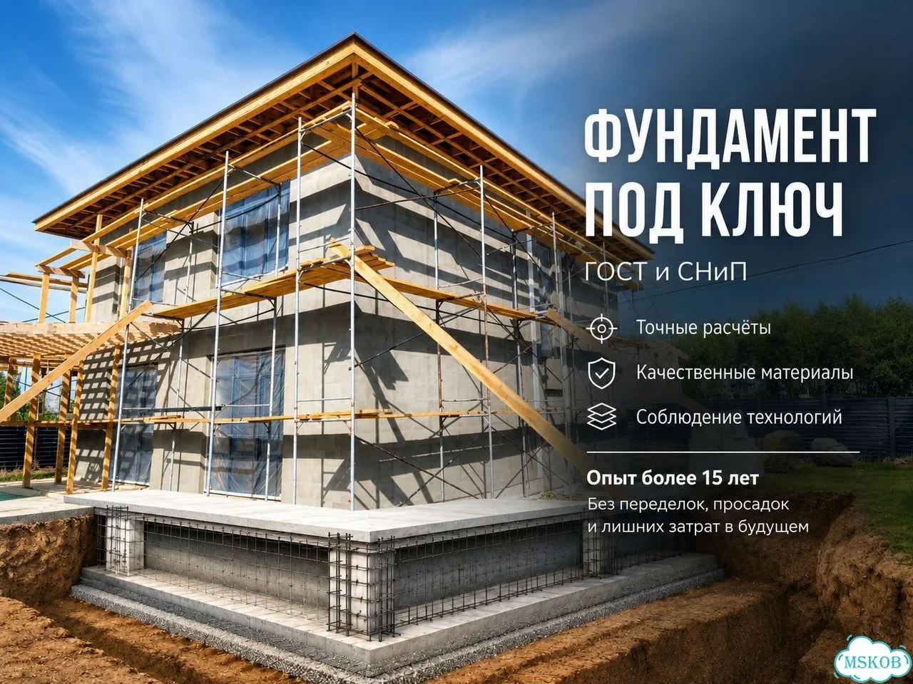 Фундамент Для Бани фото 1