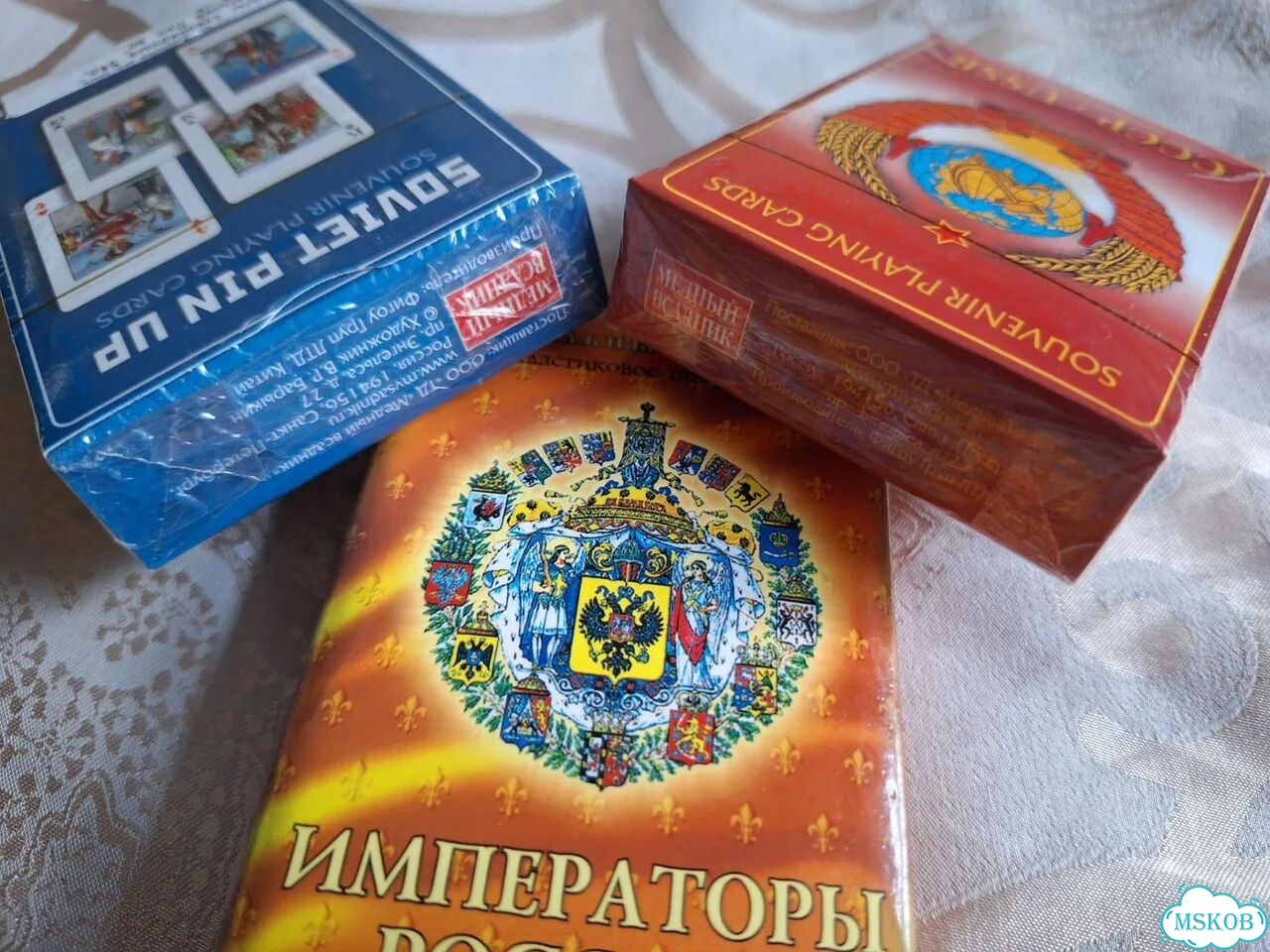 Сувенирные колоды карт фото 2