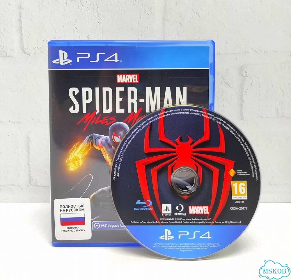 Бу - Marvel Spider Man Miles Morales PS4 / PS5 фото 2