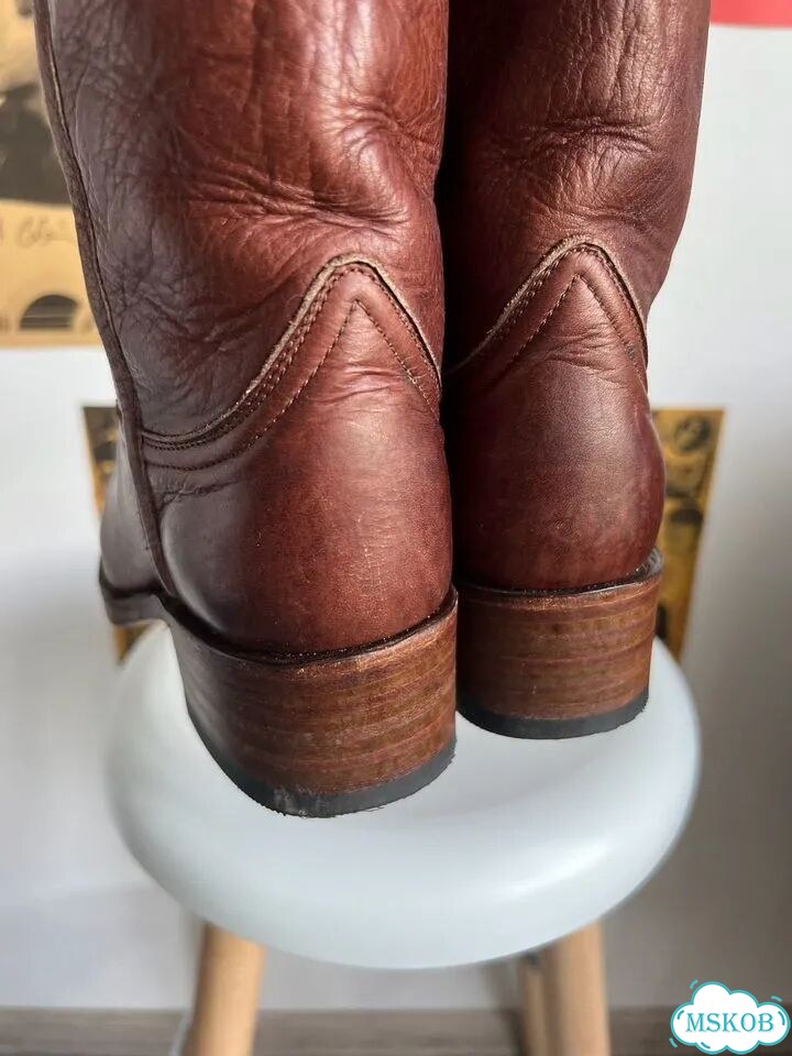 Sendra кожаные байкерские сапоги / Испания фото 5