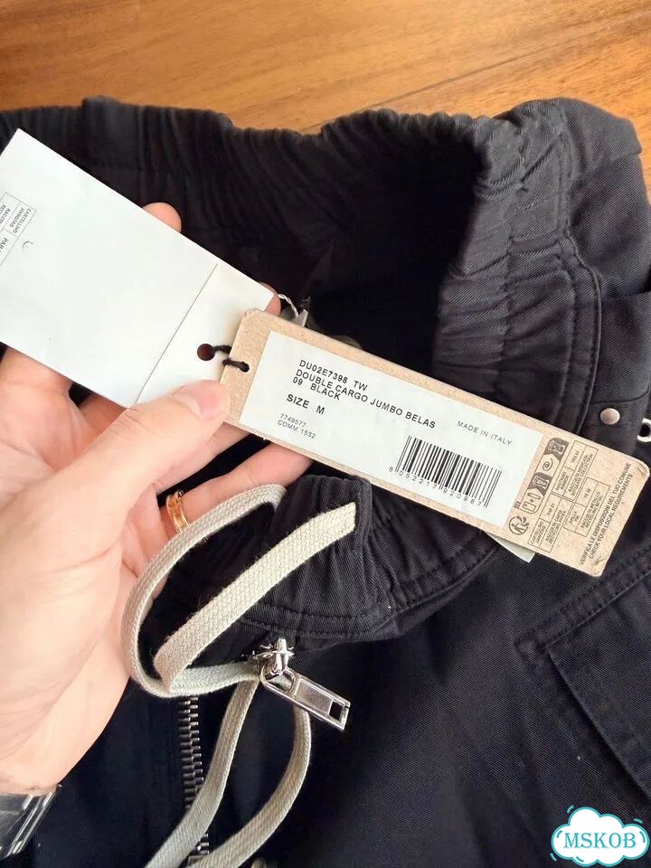 Rick Owens cargo jumbo belas M ориг фото 2