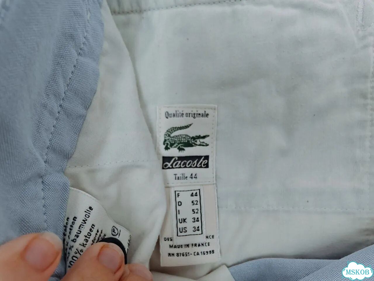 Шорты мужские lacoste L фото 2