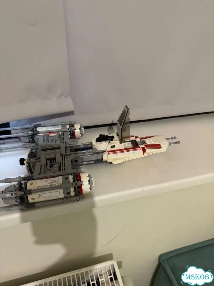 Lego star wars наборы собранный Y wing фото 1