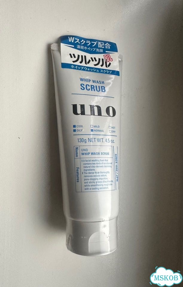 Мужскую пенку для умывания UNO (Shiseido), 130 г фото 1